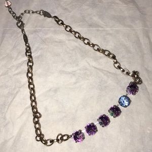 Sabika Pendant Necklace With Large Stones